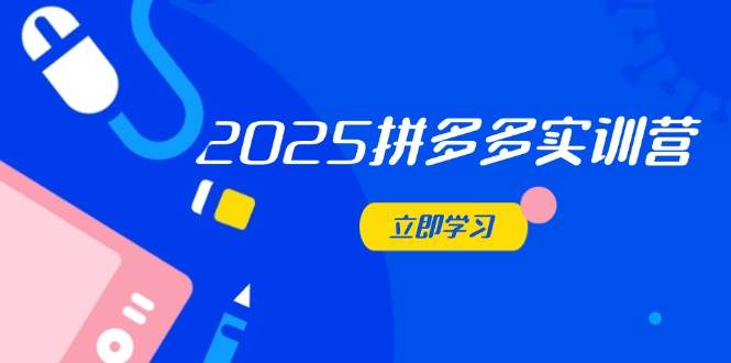 2025拼多多实训营：深度剖析运营关键，助力电商人快速提升-入圈