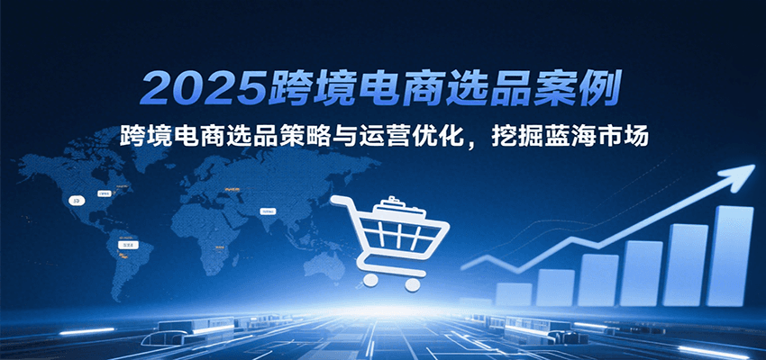 2025跨境电商选品案例，跨境电商选品策略与运营优化，挖掘蓝海市场-入圈