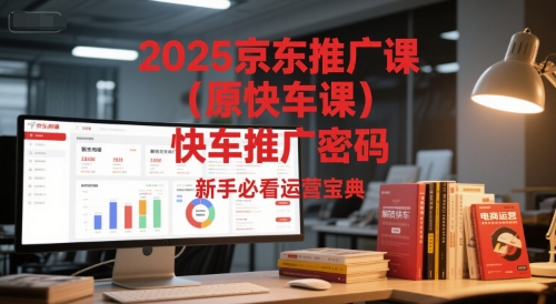 2025京东推广课（原快车课）解锁京东快车推广密码，新手必看运营宝典-入圈