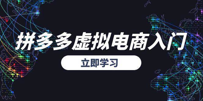 拼多多虚拟电商入门，精准选品方法论，无货源模式起盘技巧-入圈