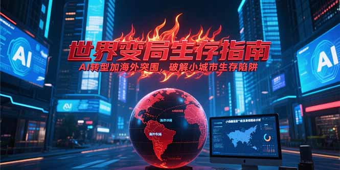 （15220期）付费文章《世界变局生存指南，AI转型加海外突围，破解小城市生存陷阱》-入圈