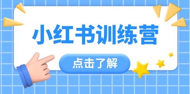 （14545期）小红书训练营，助小白入门，掌握技巧变达人，课程实操又全面（12节课）-入圈