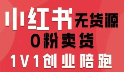 小红书无货源0粉电商课，开店准备、选品策略、笔记撰写、视频剪辑、数据分析、账号打造、资料文档-入圈
